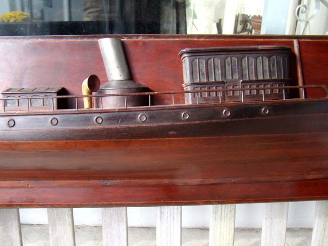 Possibly the best late 19th century American half hull model of a steam yacht on the market today! — image 4
